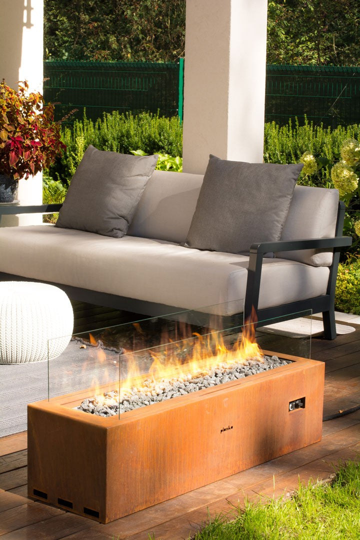 GALIO Outdoor Gas Linear Fireplace