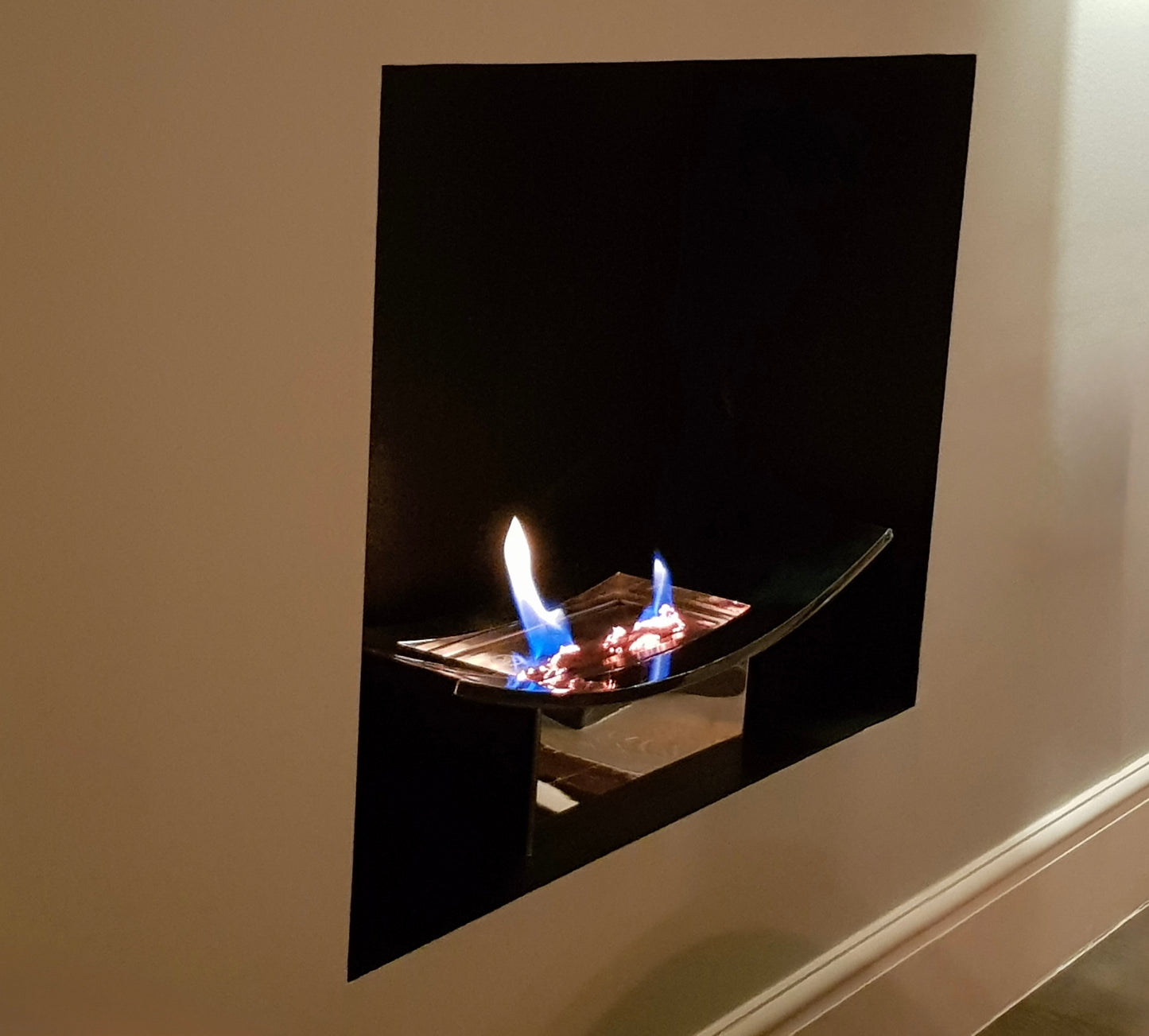 ZEN Bioethanol Mirrored Basket