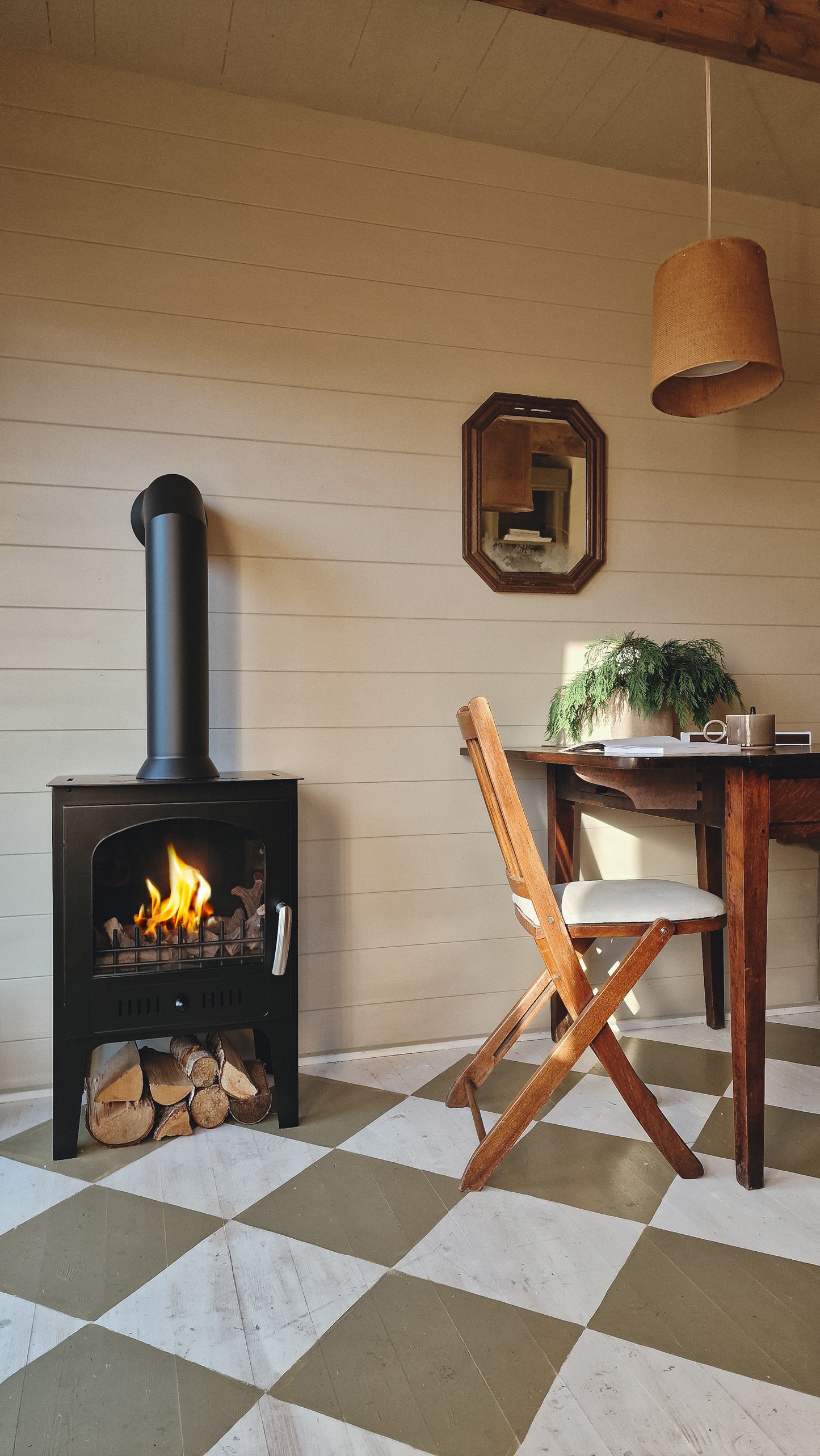 ABINGDON Black Bioethanol Stove