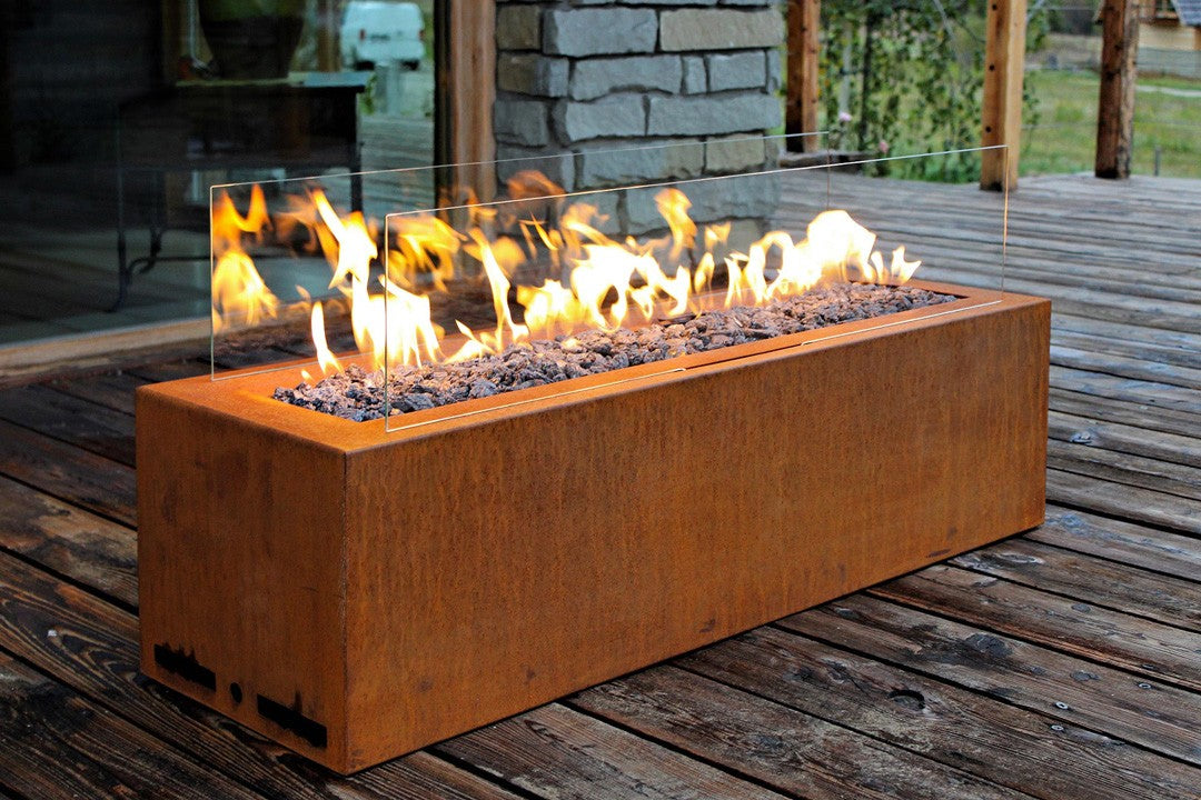 GALIO Outdoor Gas Linear Fireplace
