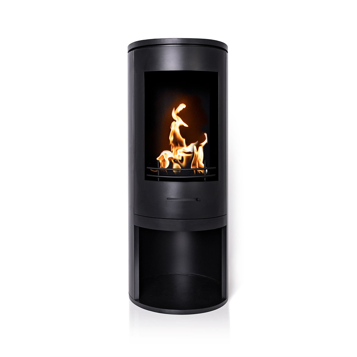 CYLINDER Black Modern XL Bioethanol Stove empty