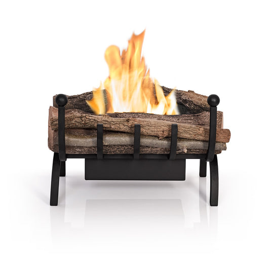 WILDWOOD Traditional Bioethanol Grate with flame