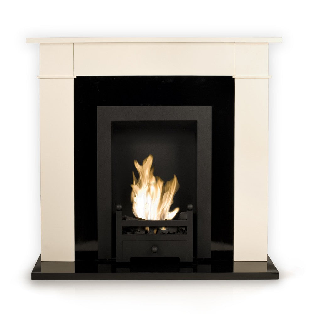 Mini Burner in Carrington fireplace