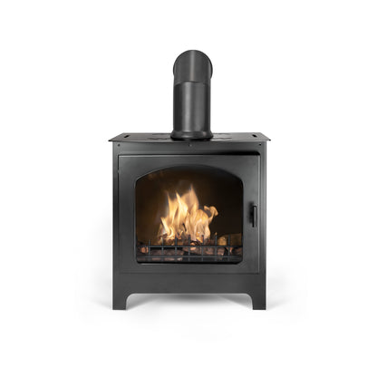 MULBERRY Black Bioethanol Stove with pipe