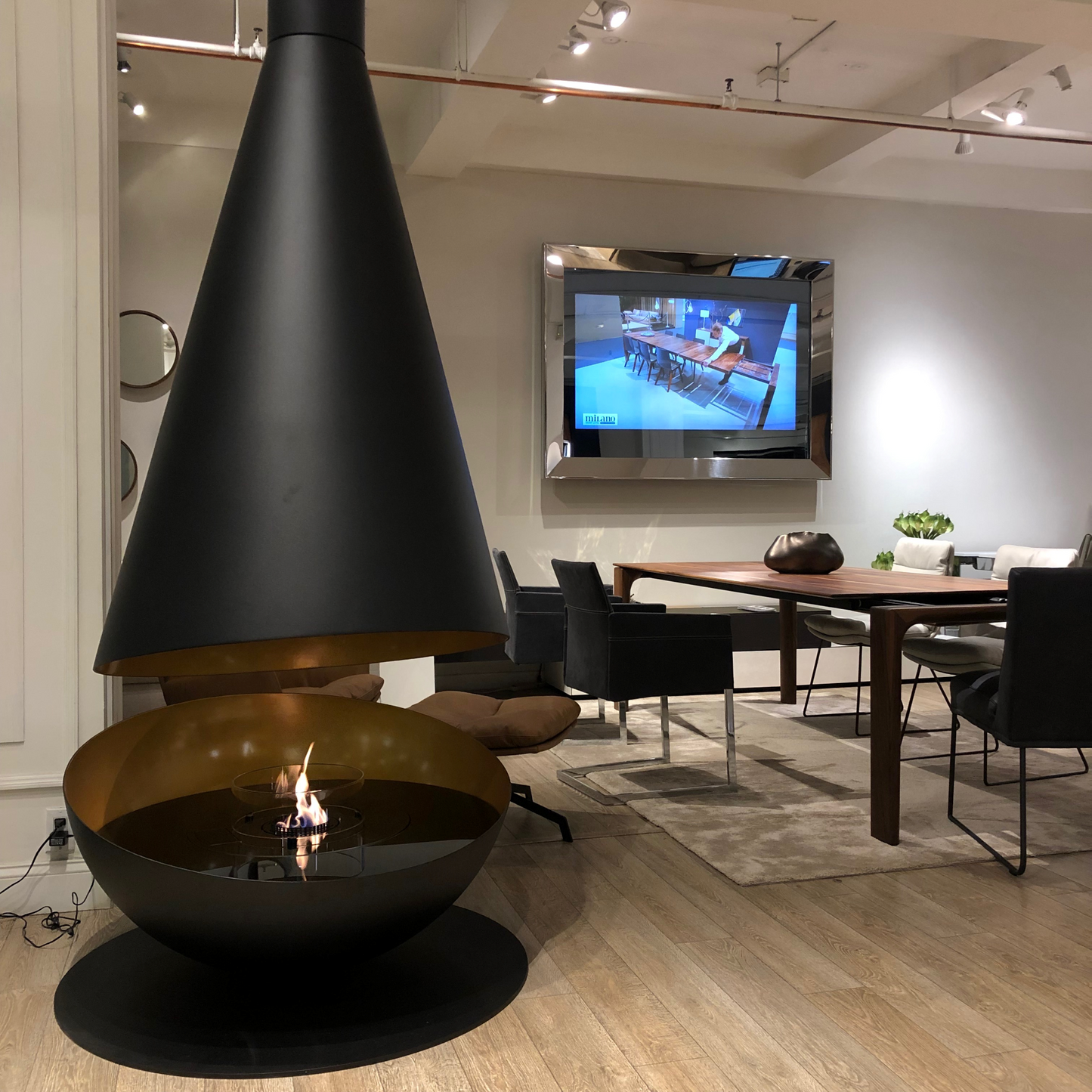 THALES black with golden interior in GlammFire's meeting room