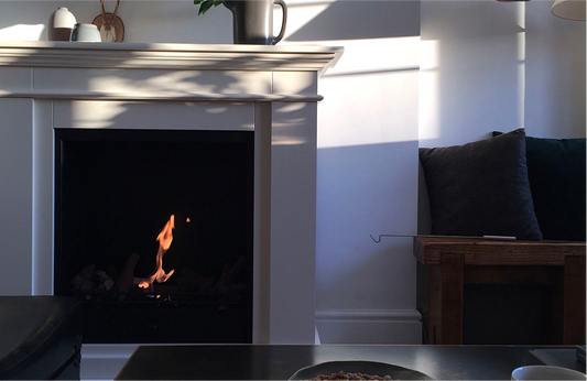 Converting a wall-hanging electric fireplace