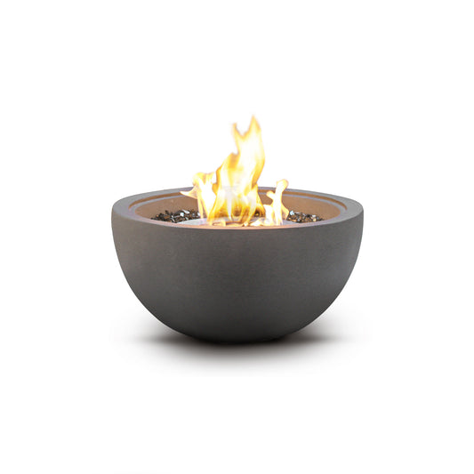 Mini Grey Bioethanol Firepit Outdoor Fireplace