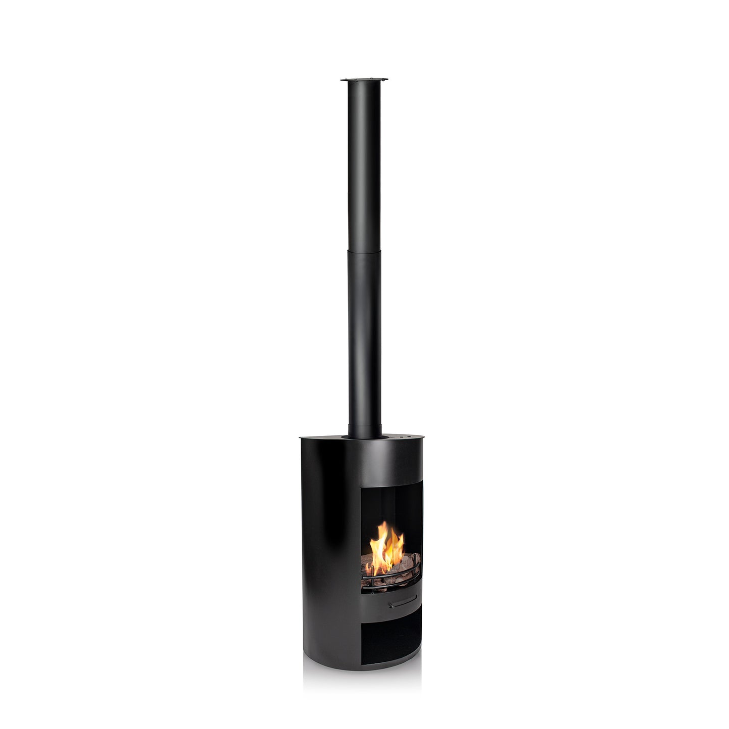 LUNA Black Modern Bioethanol Stove