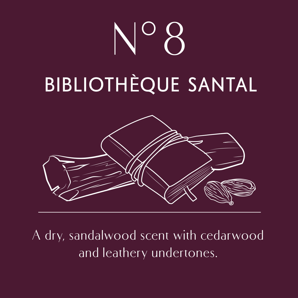 Aura No.8 – Bibliothèque Santal Fragrance Oil