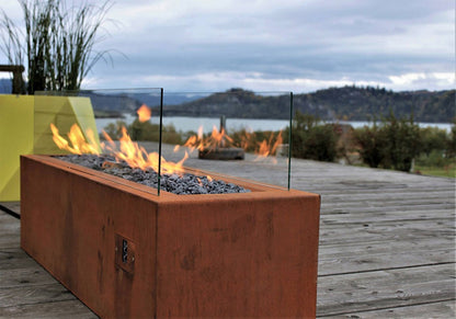 GALIO Outdoor Gas Linear Fireplace