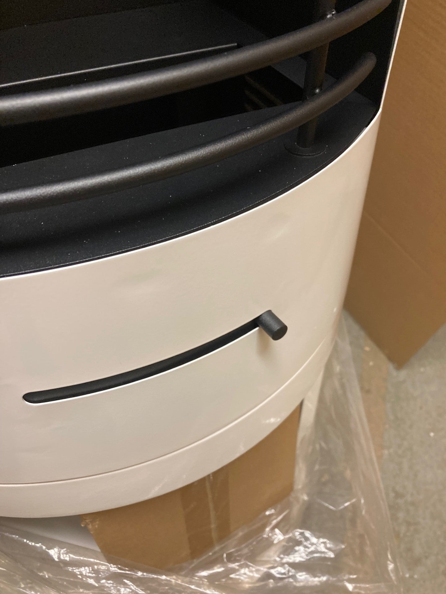 CYLINDER XL White Modern Bioethanol Stove (EX DISPLAY - 3)