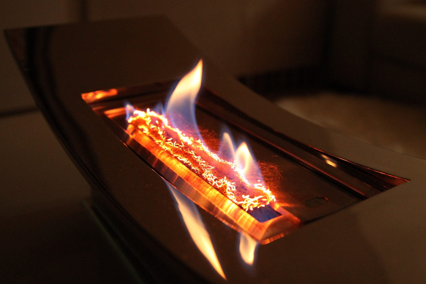embers effect on Zen fireplace