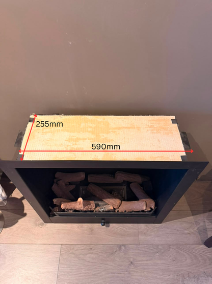 DIY Bioethanol Firebox Insert for Empty Mantelpieces (EX DISPLAY)