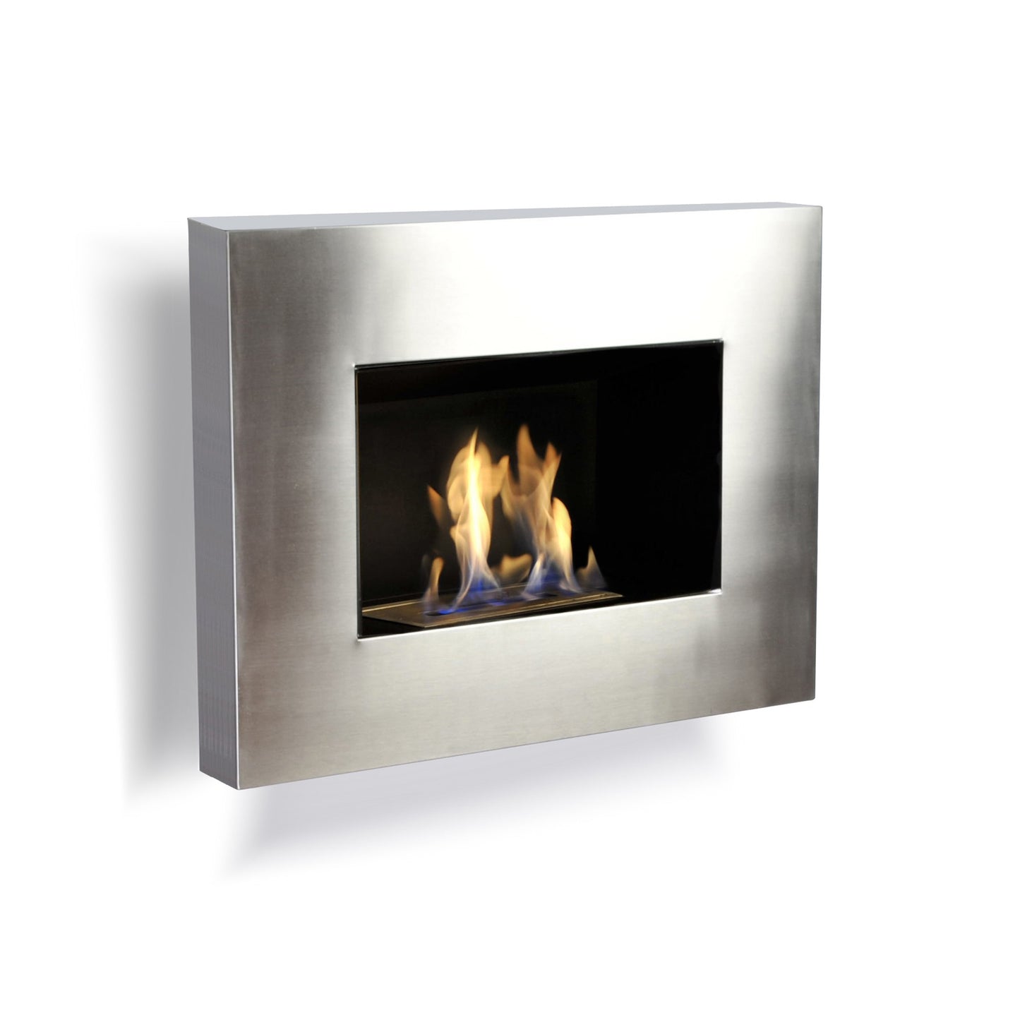 STERLING Bioethanol Fireplace on white wall