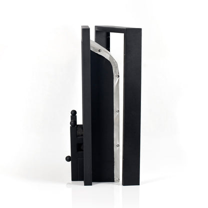 DIY Firebox with Lexham. Side view with removable frame