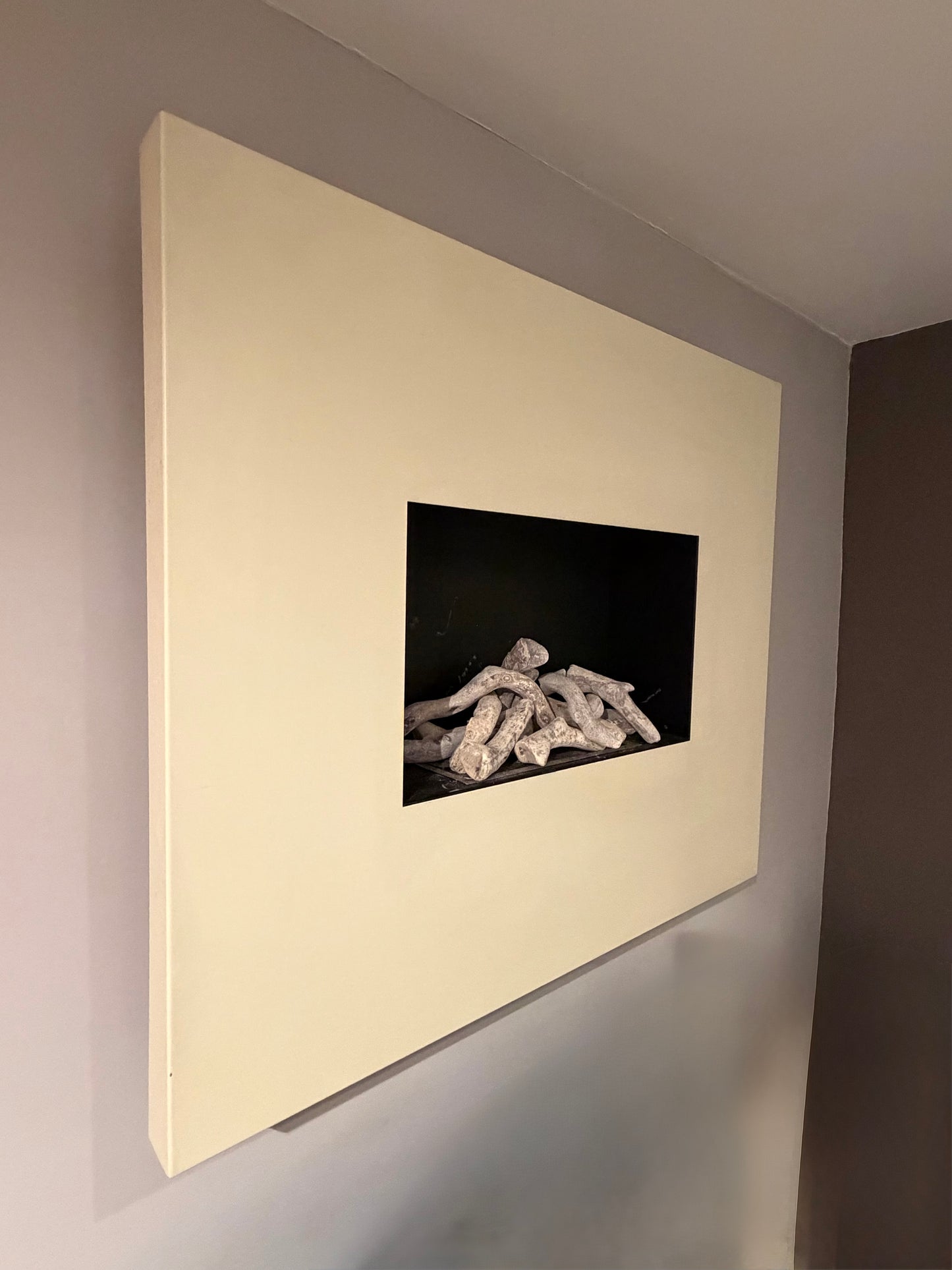 ONYX Cream Bioethanol Fireplace (EX-DISPLAY)