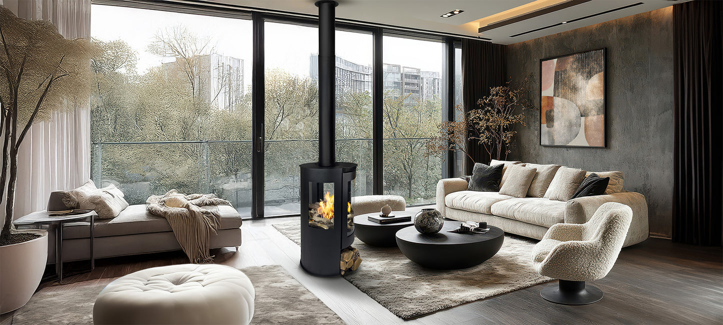 Adjustable Ceiling Stove Pipe