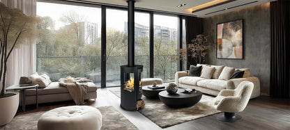 Adjustable Ceiling Stove Pipe