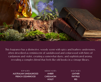 Aura No.8 – Bibliothèque Santal Fragrance Oil