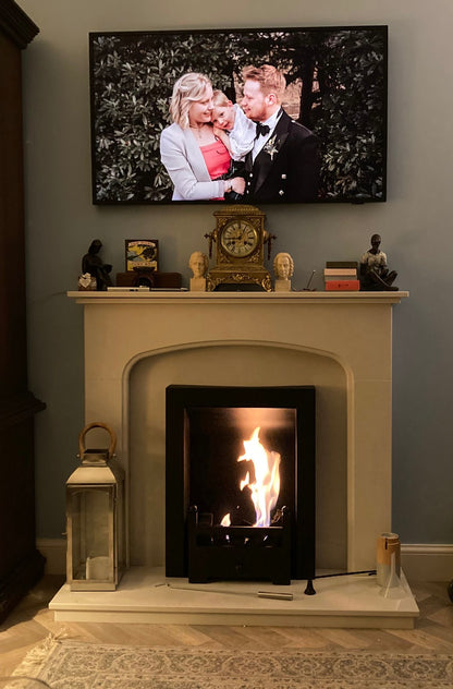 DIY Bioethanol Insert for Electric Fireplaces